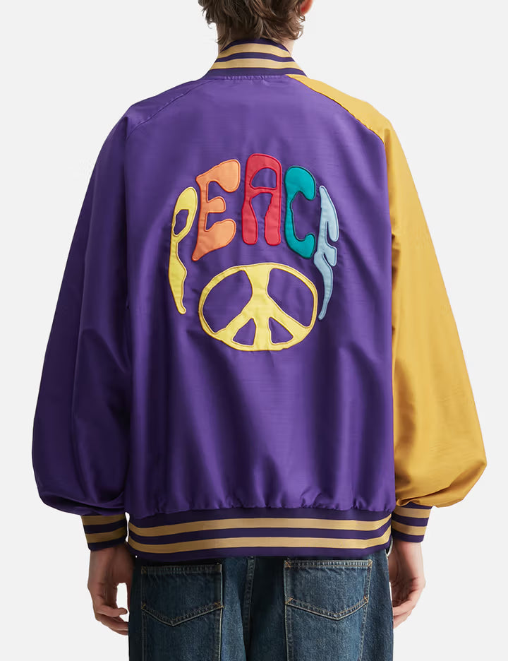 Stadium Jacket - Poly Shantung