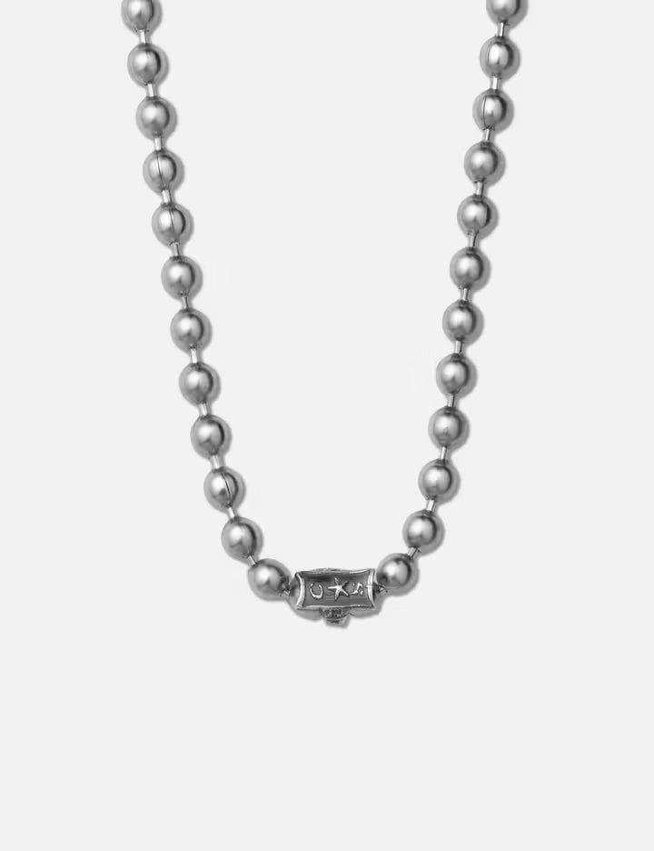 Stainless Ball Chain Necklace 28"