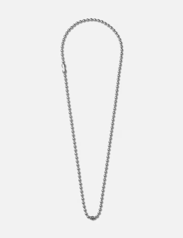 Stainless Ball Chain Necklace 28"