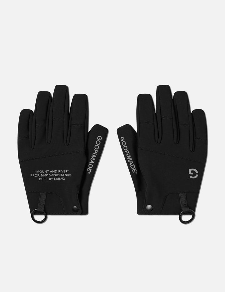 “8SE-01A” 「守」Logo Wind-stopper Gloves