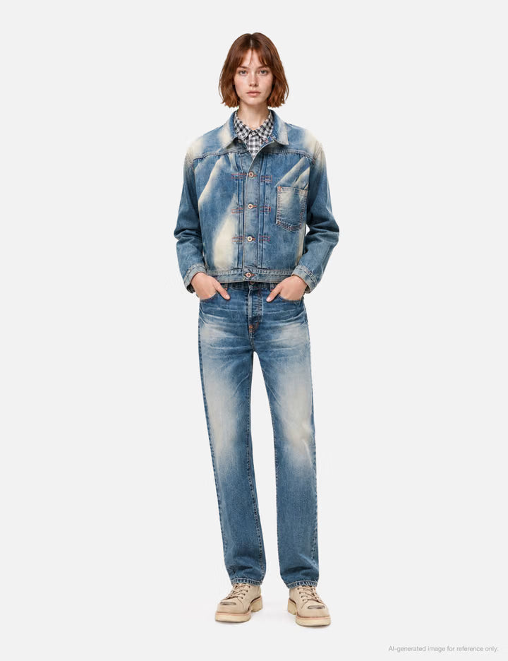Straight Fit Jeans In Japanese Denim