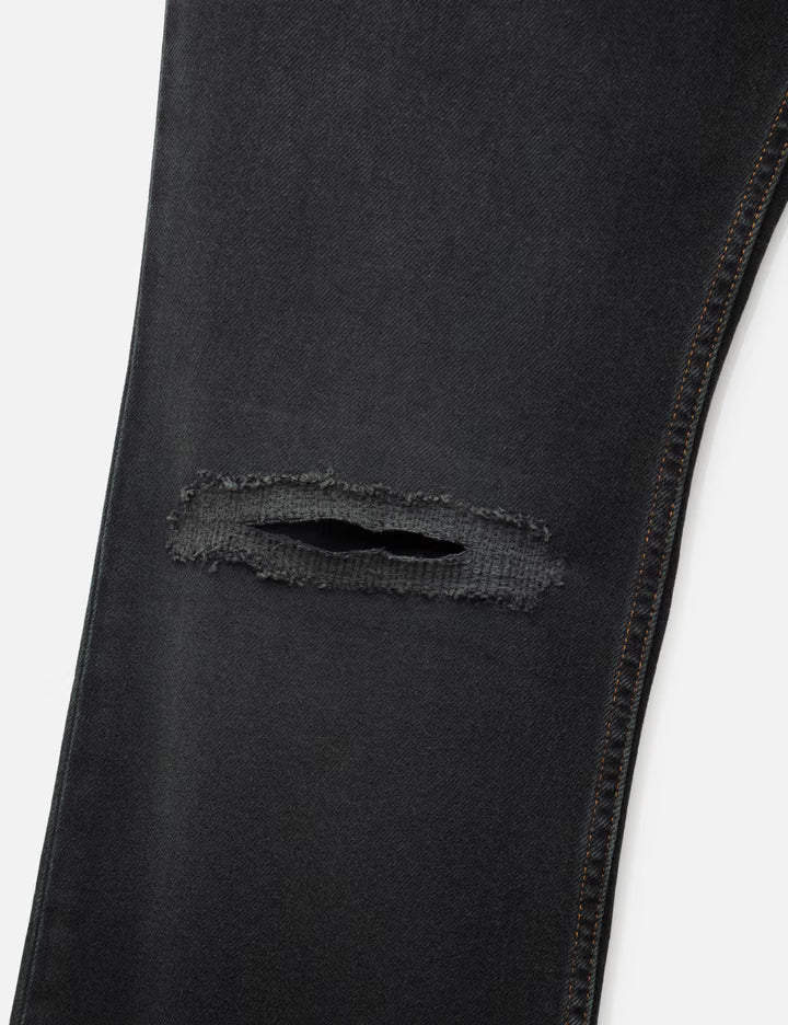 Straight-Leg Denim Jeans