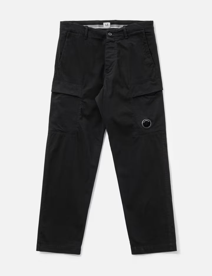 Stretch Sateen Regular Cargo Pants
