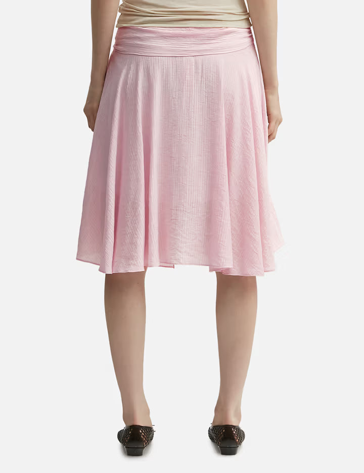 Sunset Drape Midi Skirt