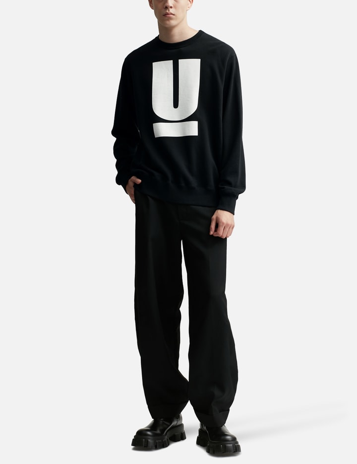 Iconic U Print Crewneck Sweatshirt