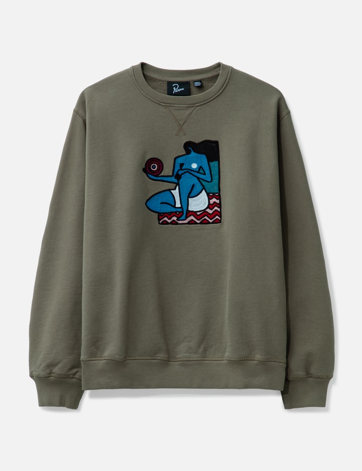 Future visions crew neck sweatshirt