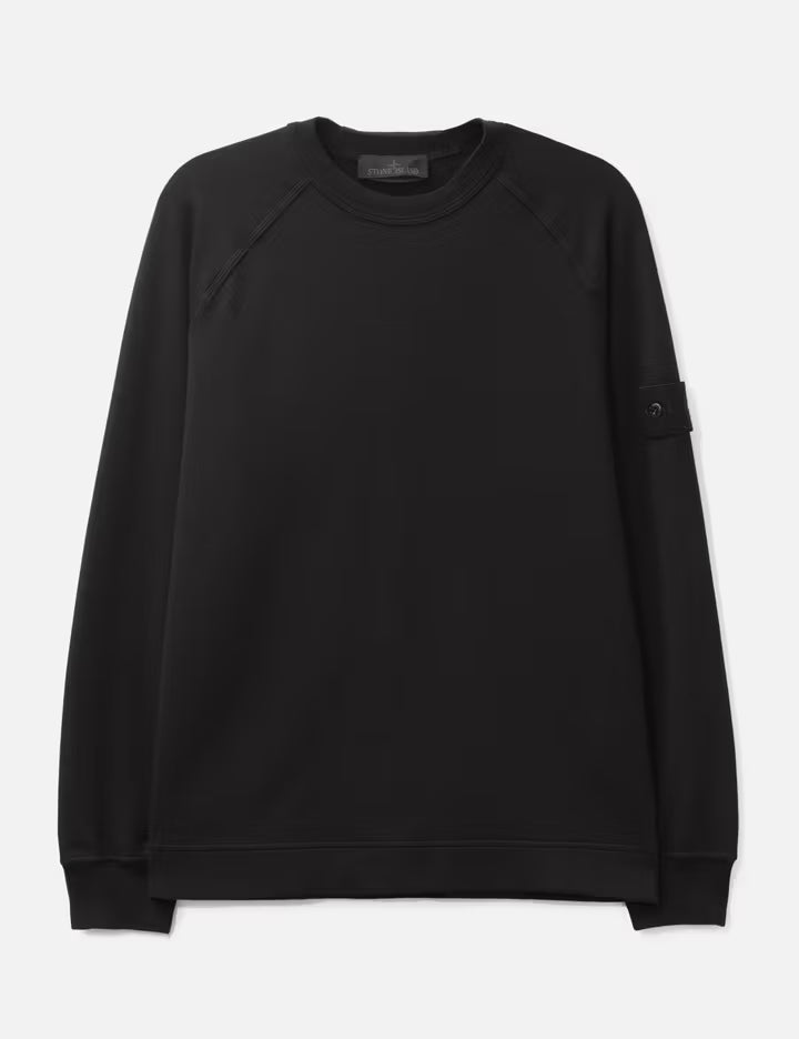 Cotton Stretch Fleece_S.I. Ghost Crewneck Sweatshirt