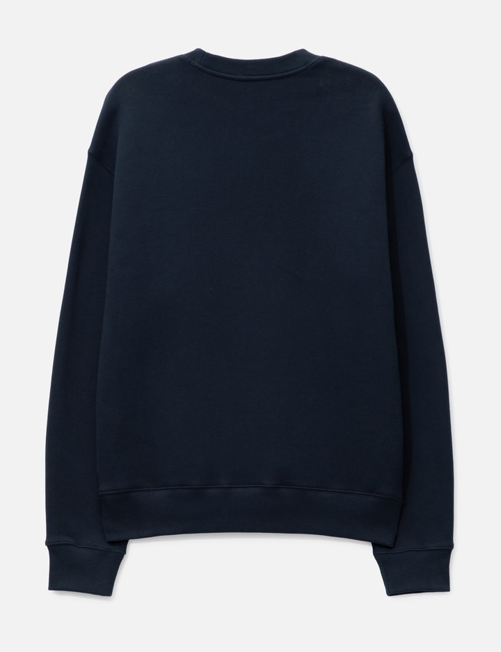 Maison Kitsuné Handwriting Striped Comfort Sweatshirt