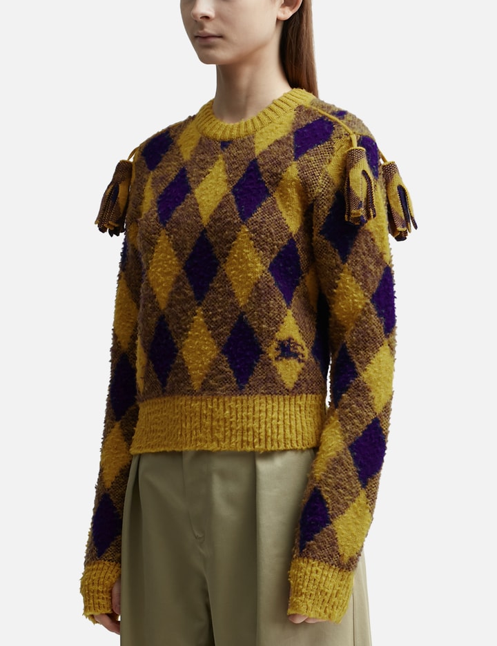 Argyle Wool Sweater