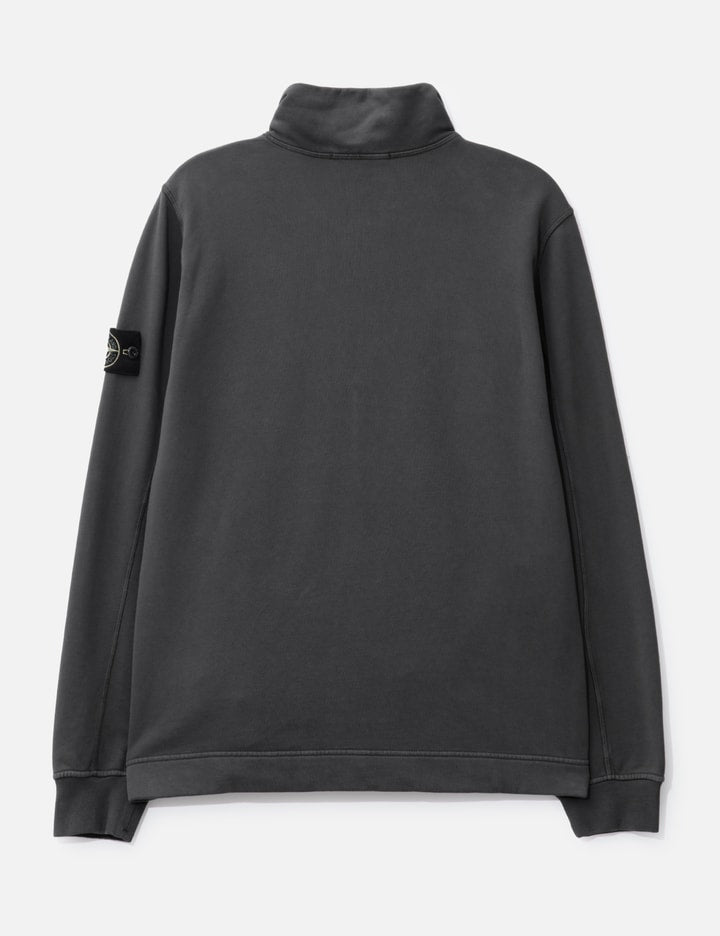 Round Pocket Mockneck Sweatshirt