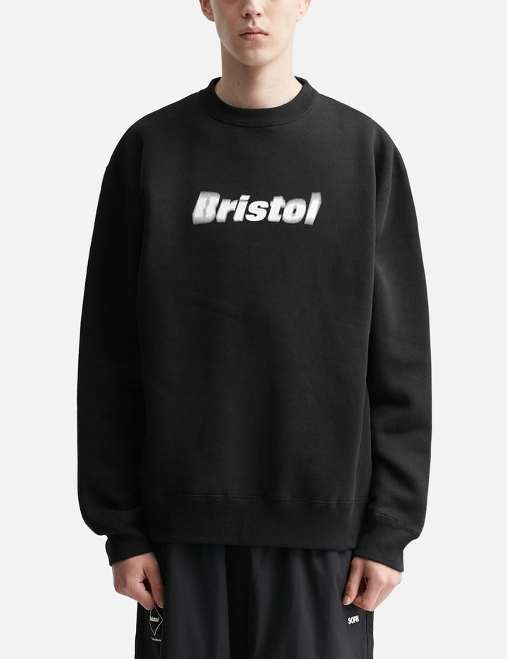 Blurred Logo Crewneck Sweater