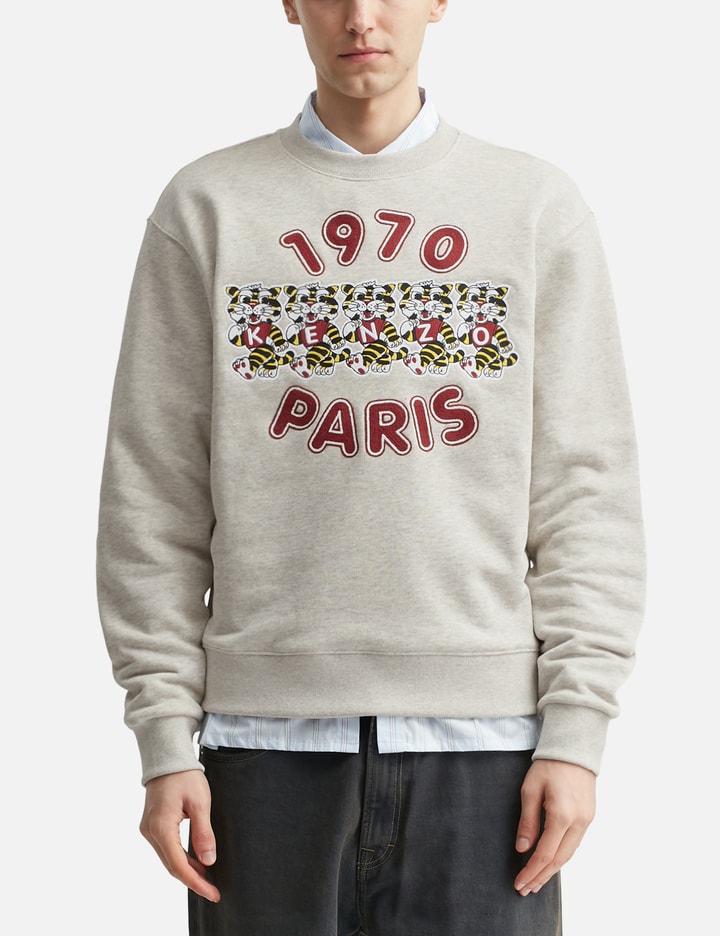 'KENZO Wild Tiger' Embroidered Sweatshirt