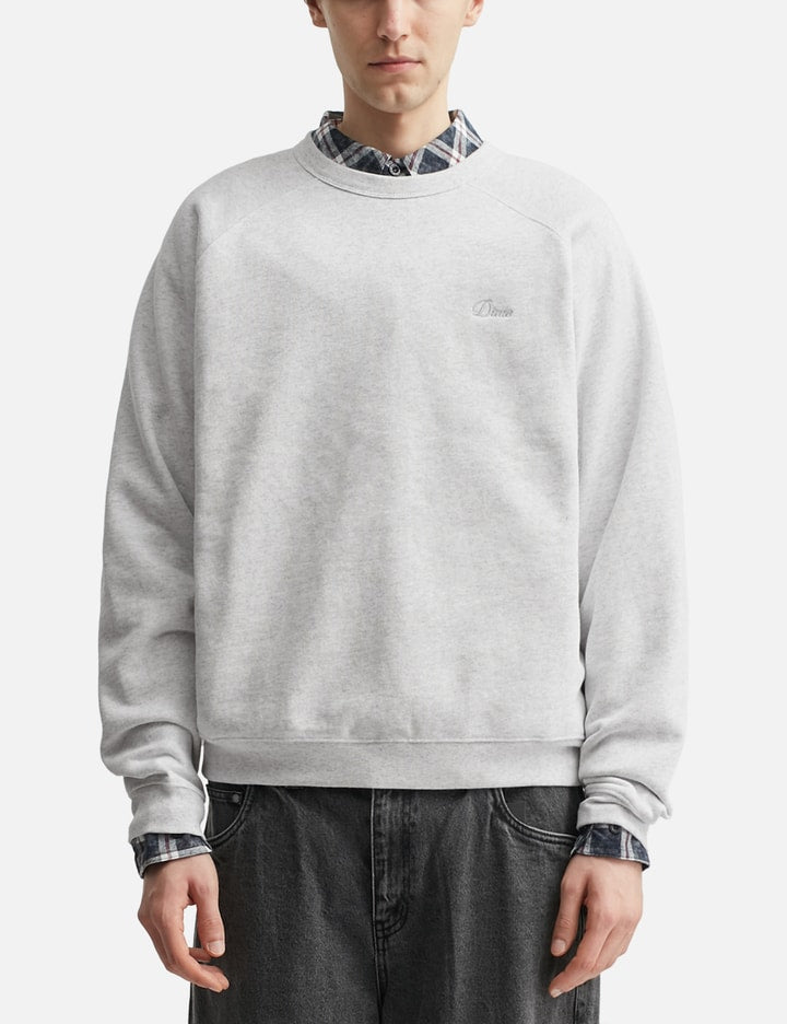 Cursive Small Logo Crewneck