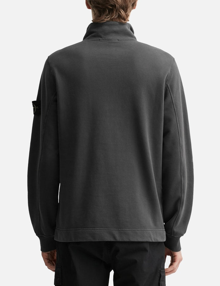 Round Pocket Mockneck Sweatshirt