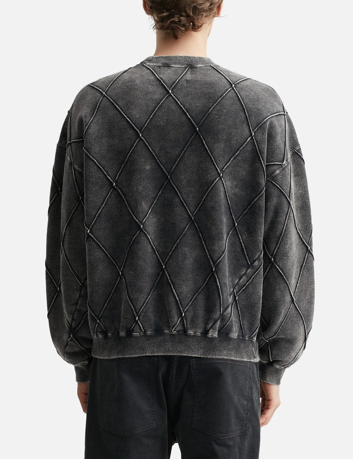 Hand Dye Diamond Twist Sweat