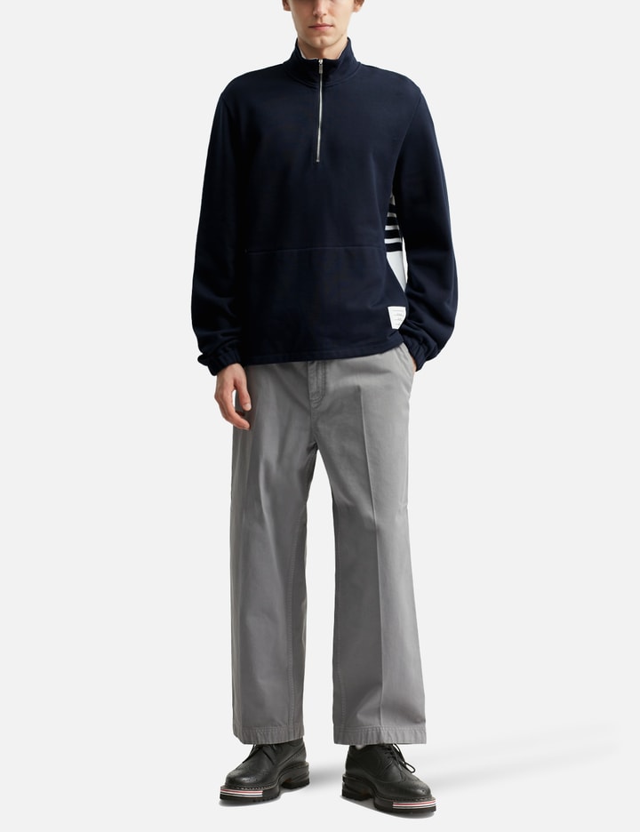 Classic 4-bar Jersey Half Zip Pullover