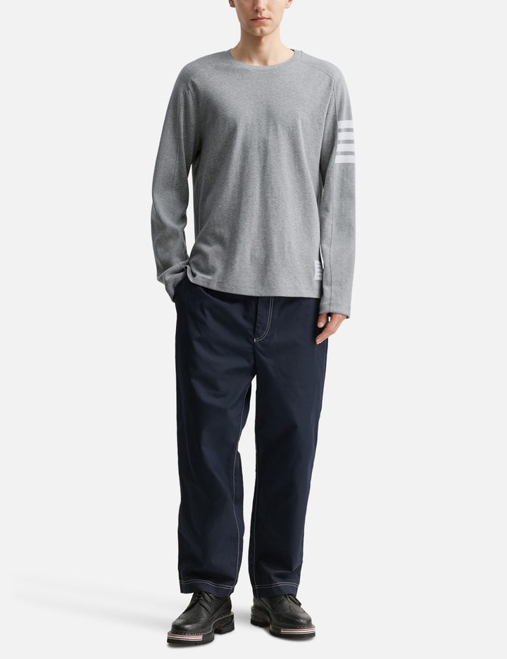 Cotton 4-Bar Striped T-shirt