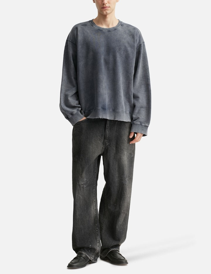 Embroidery Dyed Long sleeve T-shirt