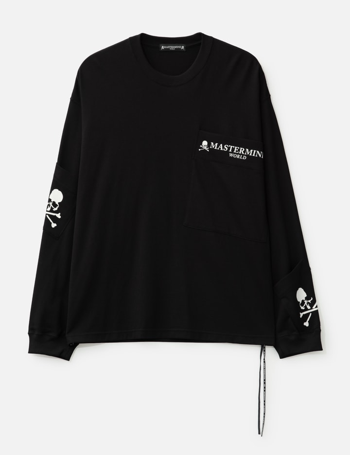 Multi Pocket Boxy Long Sleeve T-shirt