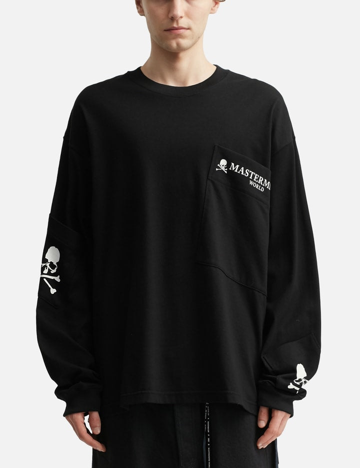 Multi Pocket Boxy Long Sleeve T-shirt