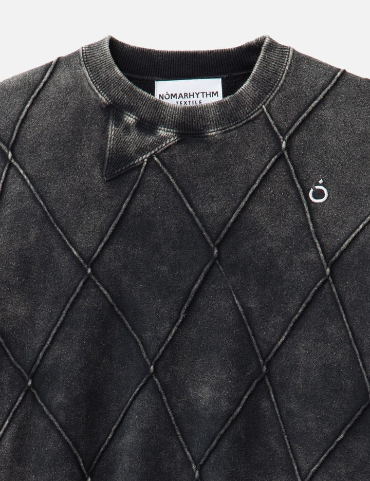 Hand Dye Diamond Twist Sweat