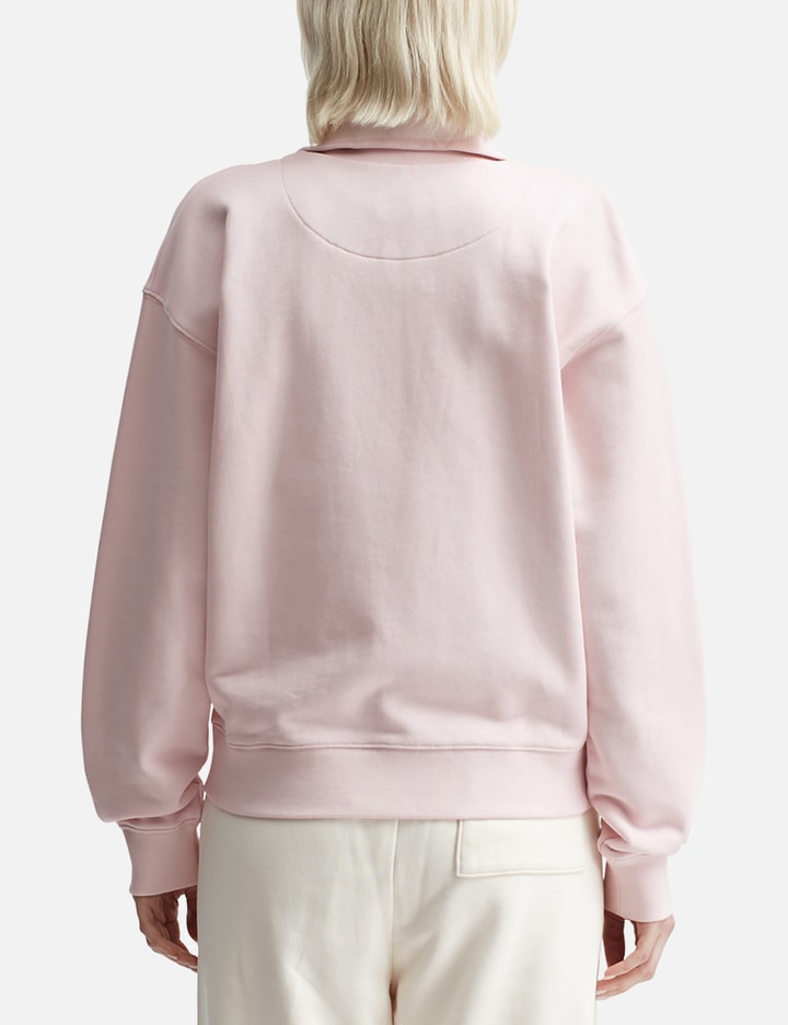 BABY FOX PATCH HALF ZIP SWEATSHIRT