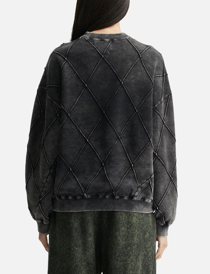 Hand Dye Diamond Twist Sweat