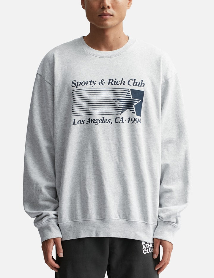 Starter Crewneck Heather Gray/Navy