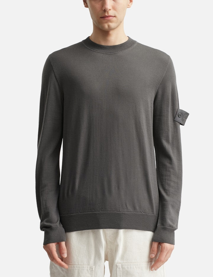 Pure Light RWS Wool Crewneck Jumper