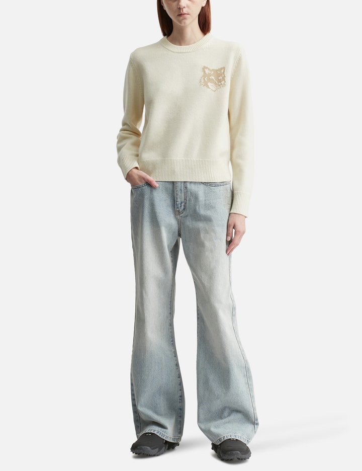 Fox Head Intarsia Merino Jumper