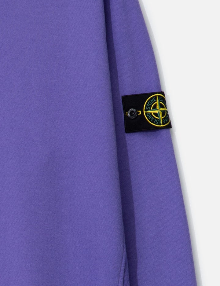 Brushed Organic Cotton Fleece Crewneck Sweatshirt