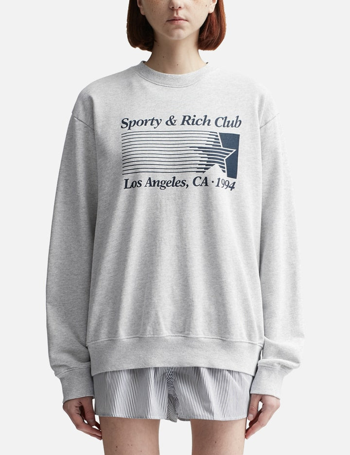 Starter Crewneck Heather Gray/Navy