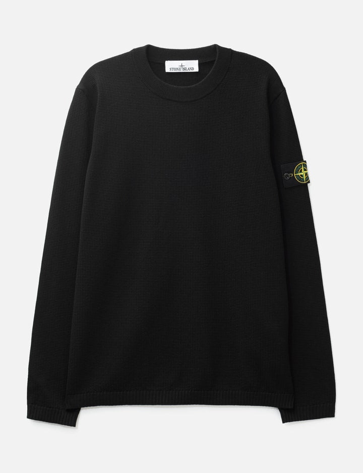 Micro Stitch Soft Organic Cotton Loose-fit Crewneck Jumper