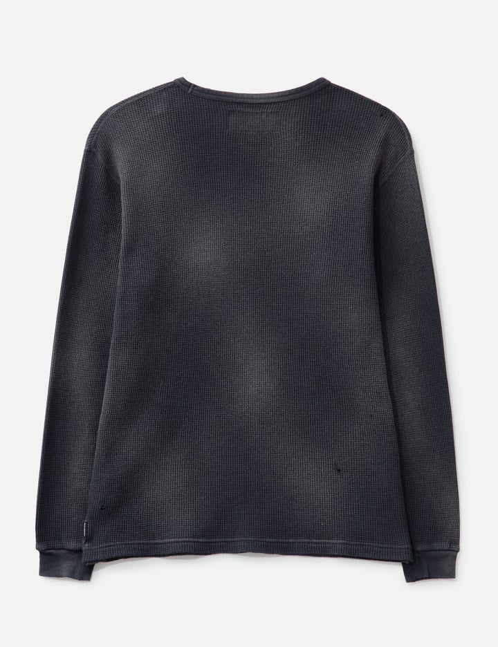 NH x OOTD . Waffle Fabric Crewneck Long Sleeve