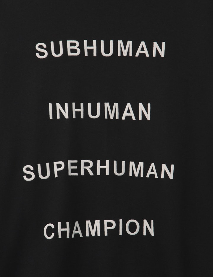 Rick Owens x Champion Jumbo Sweat W Subhuman Inhuman Superhuman