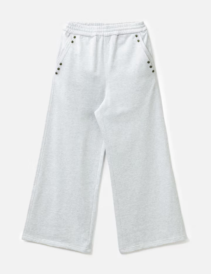 "Jackie" Grey Studded Sweatpants