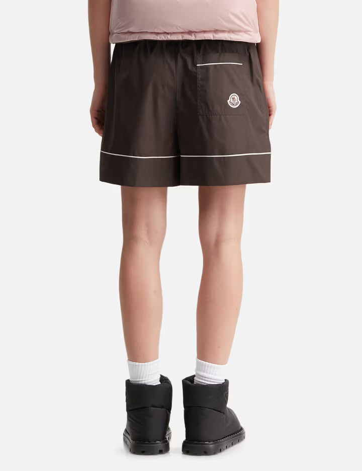 Tailored Cotton Blend Shorts