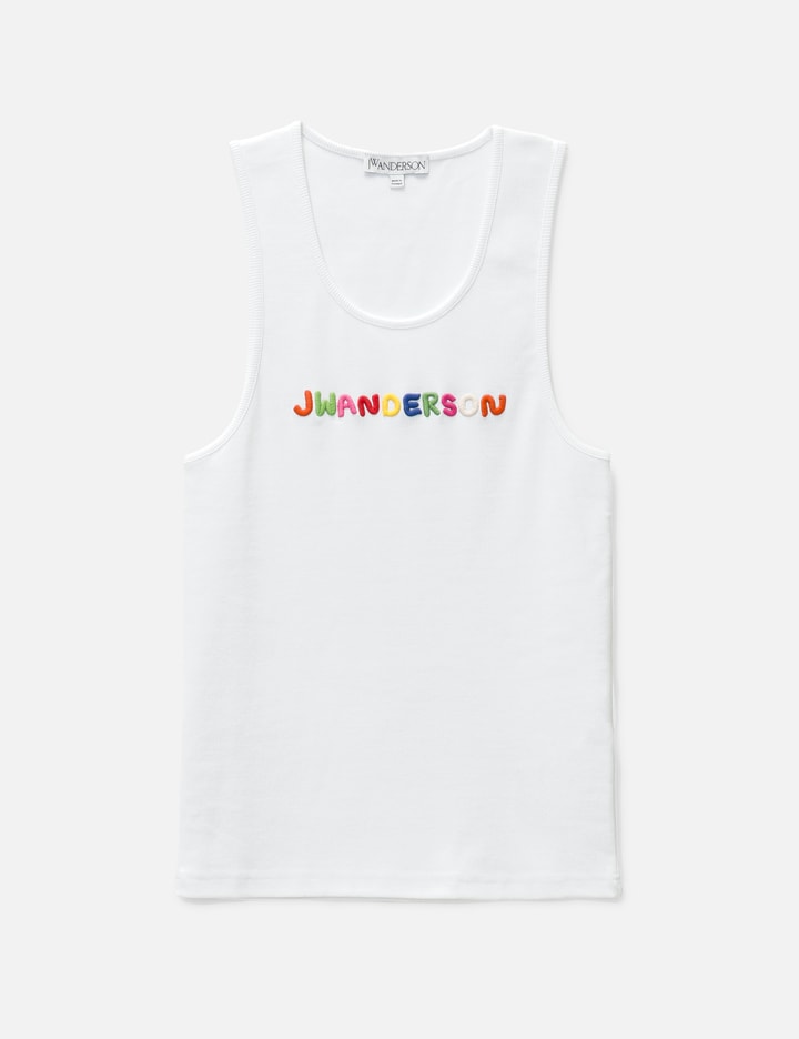 Logo Embroidered Tank Top