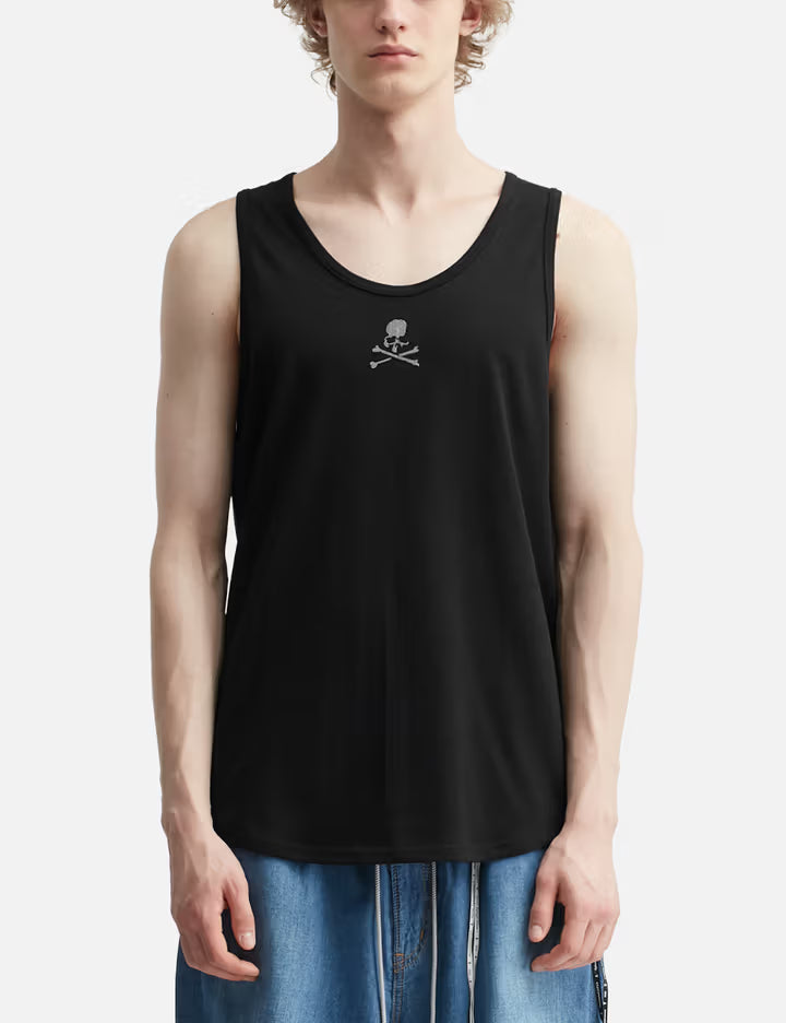 Glass Beaded Oopwheel Tank Top