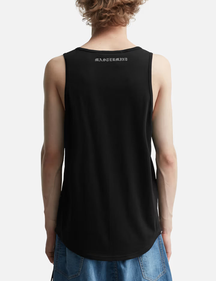 Glass Beaded Oopwheel Tank Top