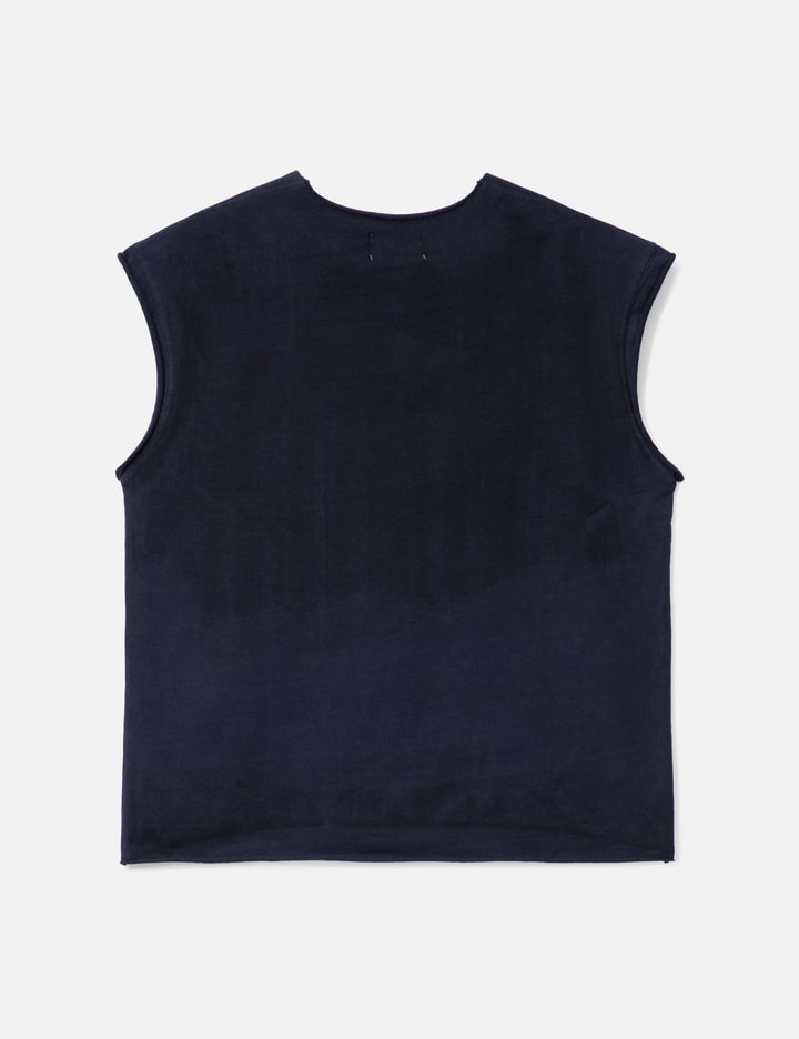 Navy Muscle Tank Top
