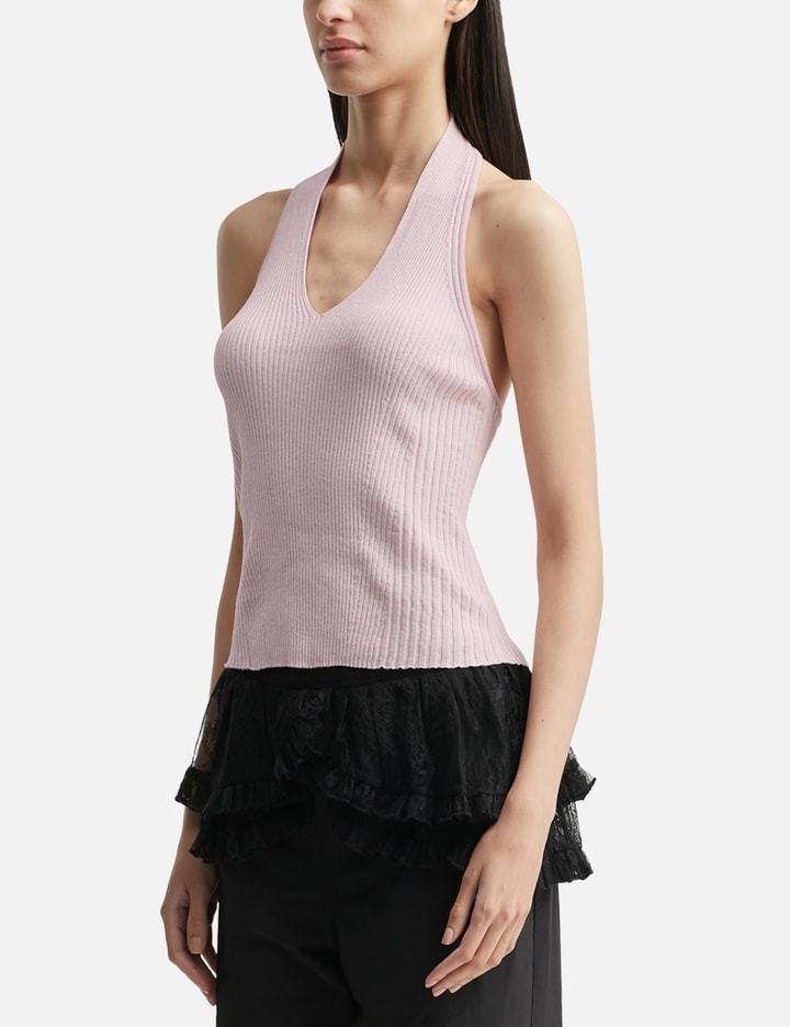 Ribbed Halter Top