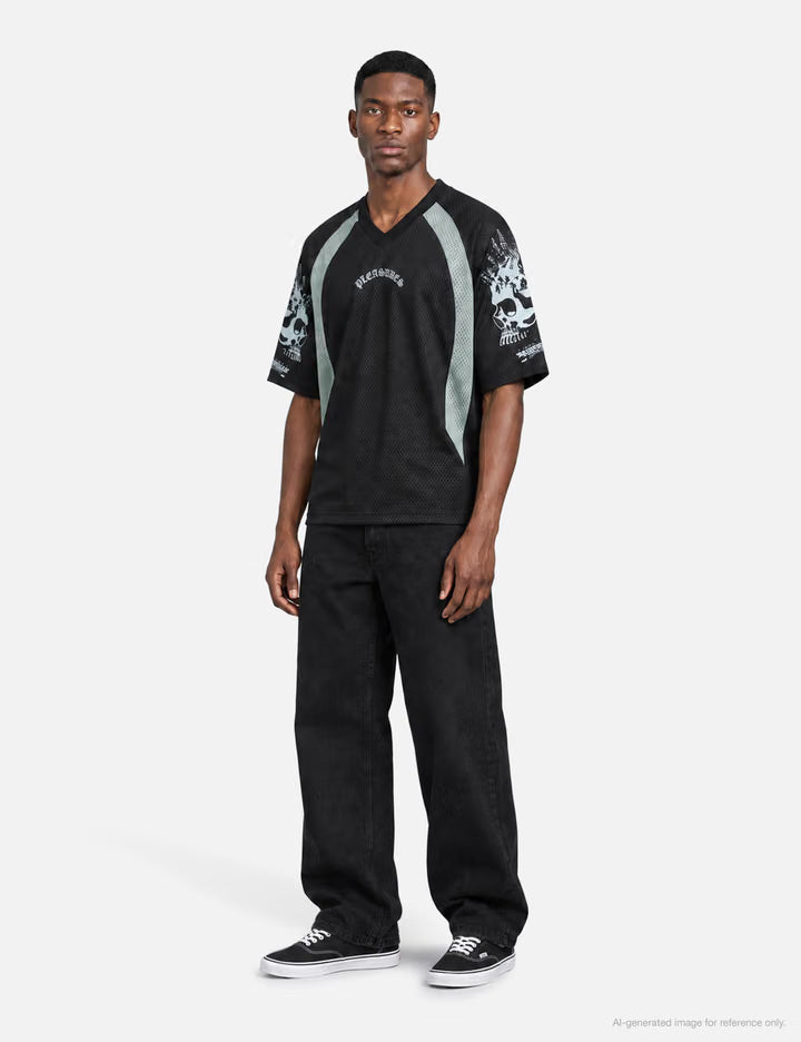 Tear Formula Baggy Jeans