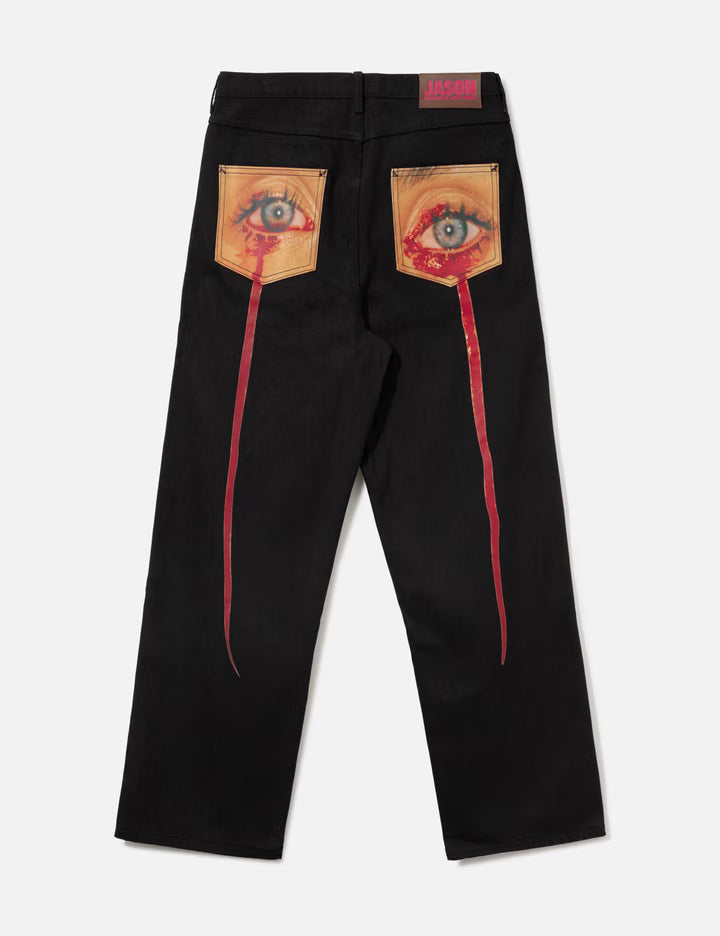 Tear Formula Baggy Jeans