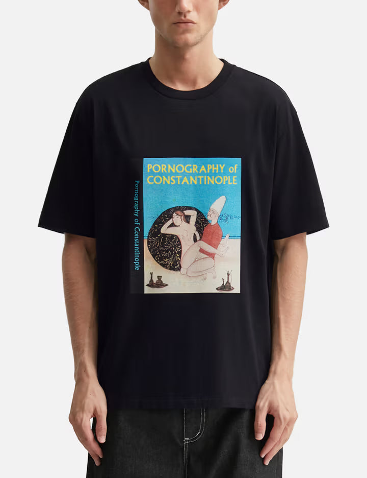 The Phoenician Scheme / Washed Heavy Weight Crew Neck T-Shirt ( Type-1 )