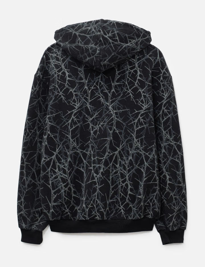 Thorn Camo Waffle Zip-Thru Hood