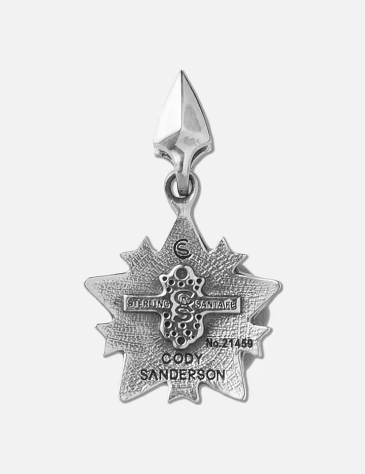 Tiny Spike Starry W / Arrow Head Bail Pendant