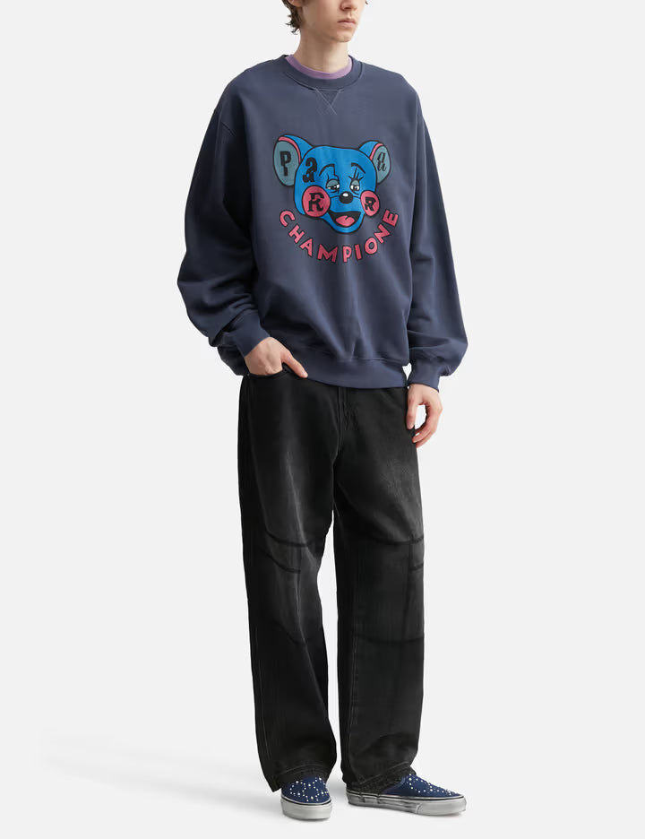 Tired Champione Crew Neck Sweatshirt