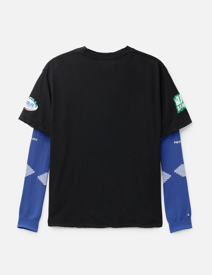 Piet F.C. Knitted Sleeve T-shirt