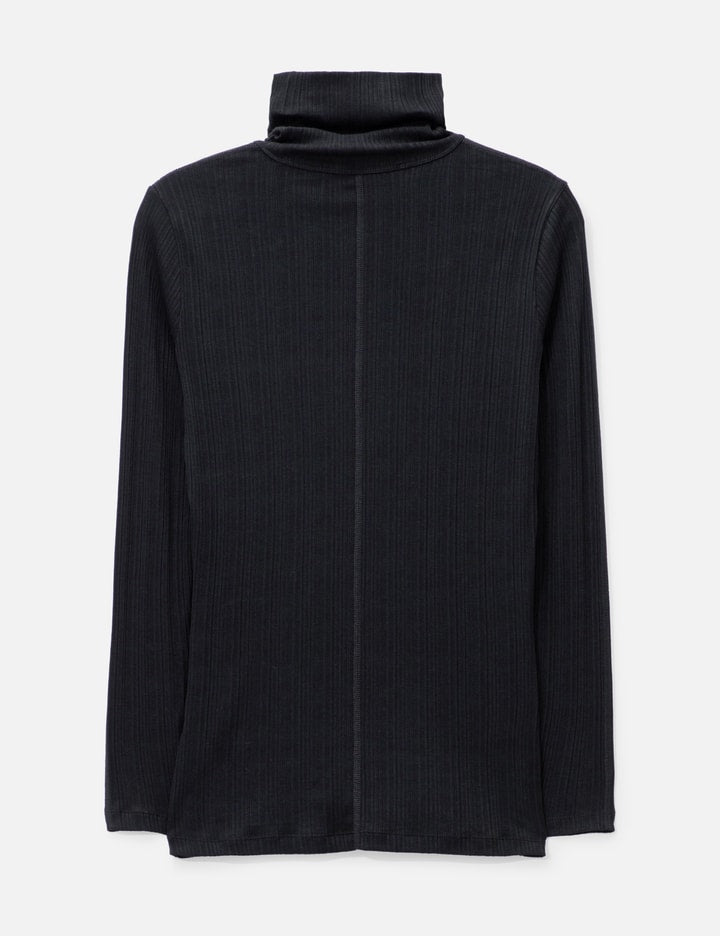 Turtleneck with Asymmetrical Opening